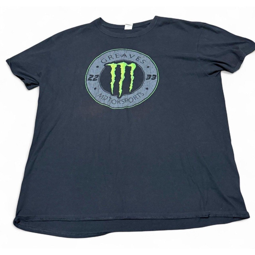 Monster Energy Greaves 22 33 Motorsports T Shirt Mens 2XL Toyota Racing